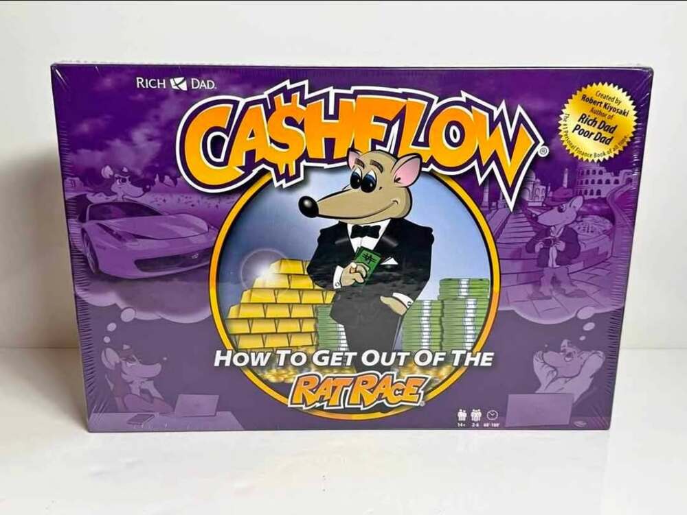 Rich Dad Cashflow Board Game - How to Get Out of the Rat Race
